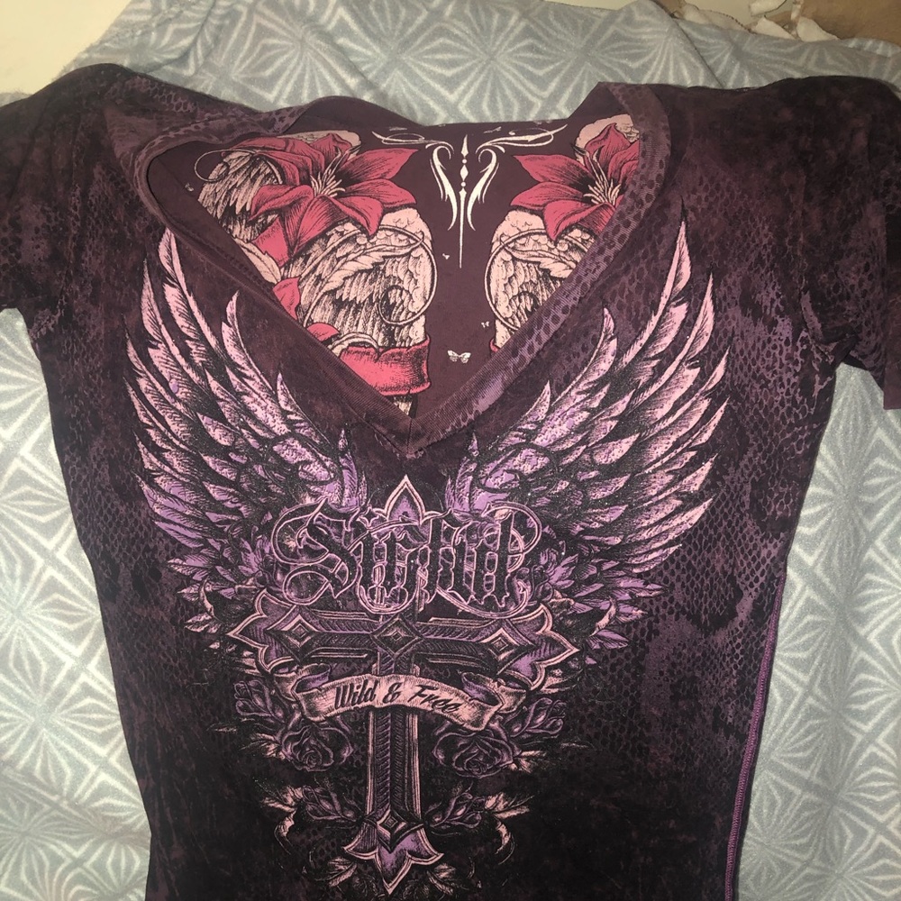 🔥3 for $20 Sale! Sinful Reversible Low V-Neck